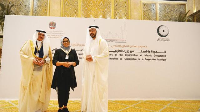 Menteri Luar Negeri Indonesia dalam KTM ke-46 OKI (Dokumentasi Kemlu RI)