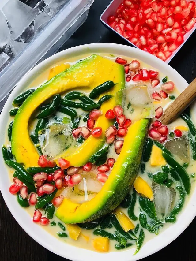 Es Cendol Nangka Alpukat dan Delima