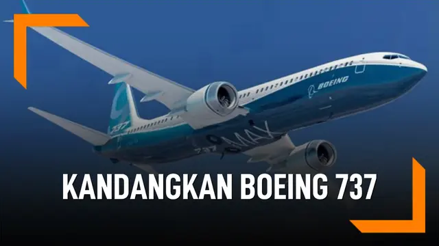 VIDEO: Deretan Negara Ini Kandangkan Boeing 737 MAX 8
