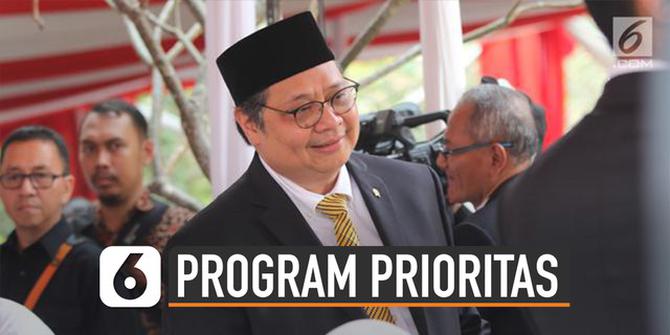 VIDEO: Lima Program Prioritas Nasional Menko Airlangga