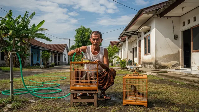 Membersihkan Sangkar Burung Tanpa Membuat Burung Stres