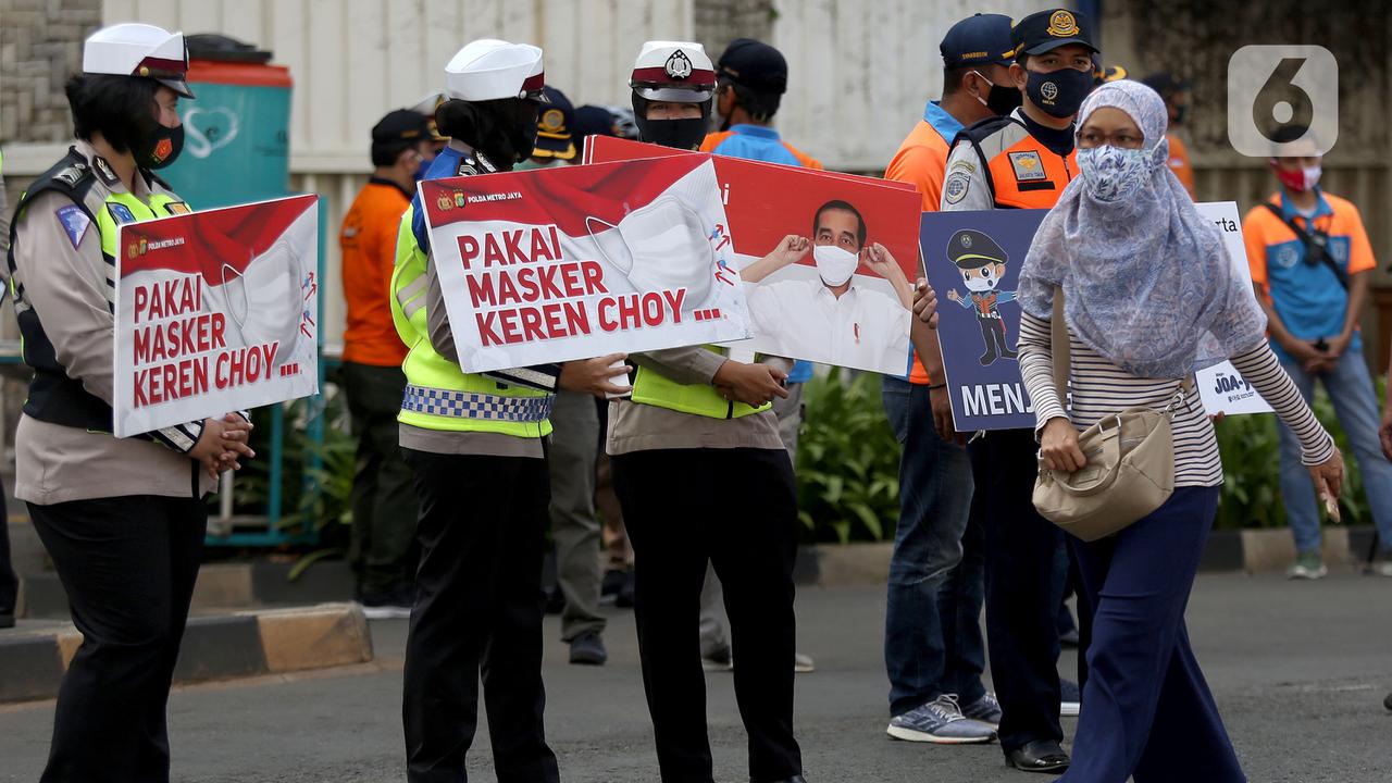 Sosialisasi PSBB DKI Jakarta