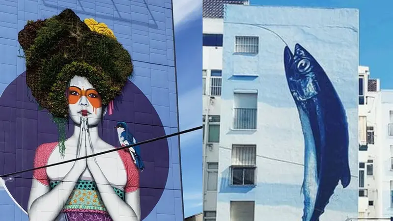 Kreatif, 7 Potret Ubah Tembok Kota Jadi Karya Seni Menakjubkan