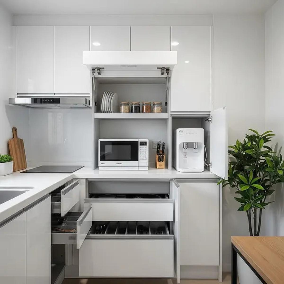 9 Ide Dapur 2x2 Meter Rumah Type 36 dengan Konsep Japandi dan Hidden Storage, Jadi Favorit di 2025