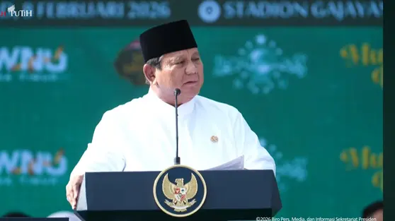 Prabowo Hadir di Penutupan Munas-Konbes NU, Disambut Rais Aam PBNU