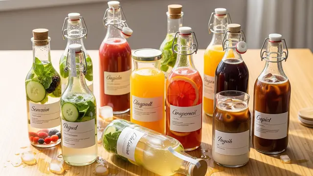 Cara Memanfaatkan Botol Kaca Bekas Sirup di Rumah