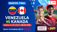 Link Siaran Langsung Copa America: Venezuela Vs Kanada di Vidio. (Sumber: dok. vidio.com)
