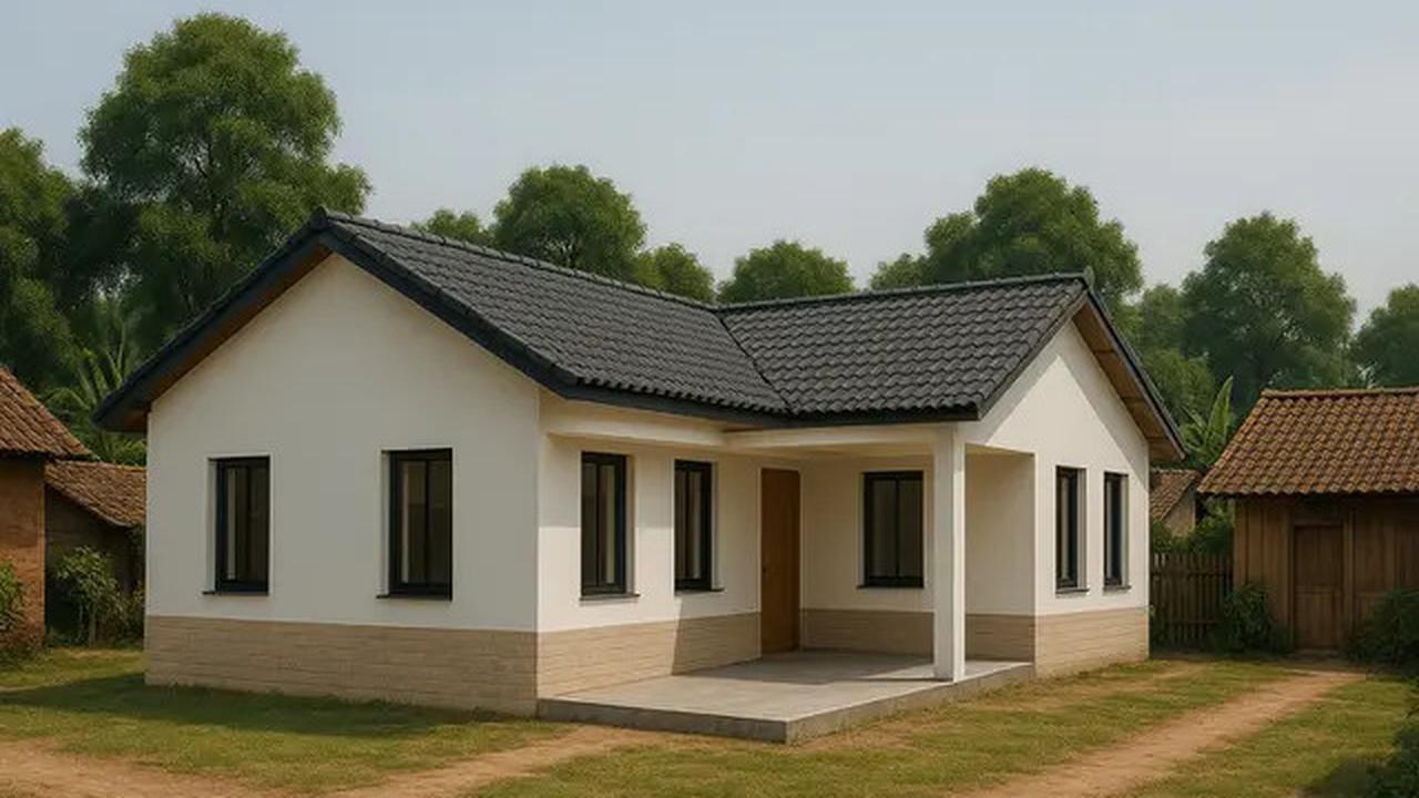 7 Ide Rumah Minimalis Letter L di Kampung