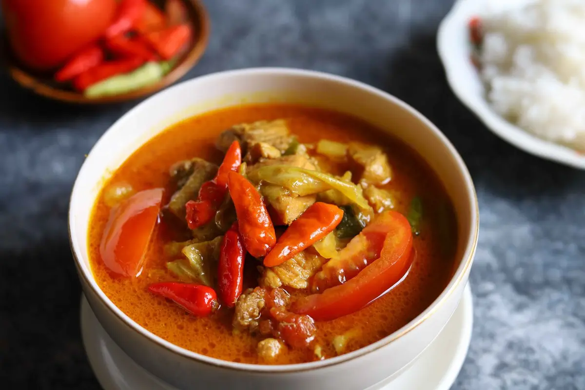tongseng ayam pedas