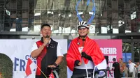 Cerita Royke Lumowa Bersepeda Setahun dari Jakarta ke Paris Demi Dukung Indonesia di Olimpiade 2024