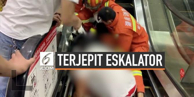 VIDEO: Lengan Balita Terjepit Eskalator Selama Setengah Jam