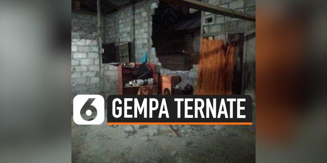 VIDEO: Detik-Detik Gempa Magnitudo 6,8 Guncang Ternate
