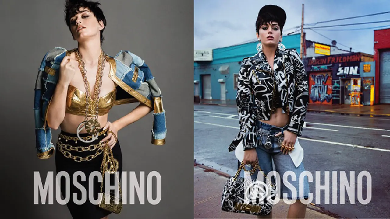 Tampak Sangar, Moschino Pilih Katy Perry Sebagai Wajah Baru