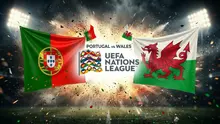 Ilustrasi Portugal Vs Wales, UEFA Nations League. (Bola.com/AI)