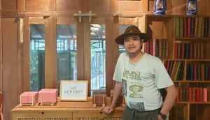 Suka Menulis hingga Terinspirasi Indiana Jones, Andy dan Istri Rintis Kenandy Leather Book Sejak 2016