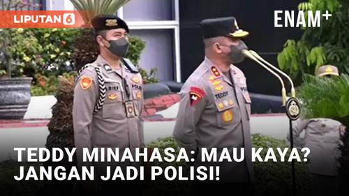 VIDEO: Viral! Video Lawas Teddy Minahasa Sebut Jangan Jadi Polisi Jika Ingin Kaya