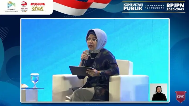 Deputi Bidang Ekonomi Amalia Widyasanti