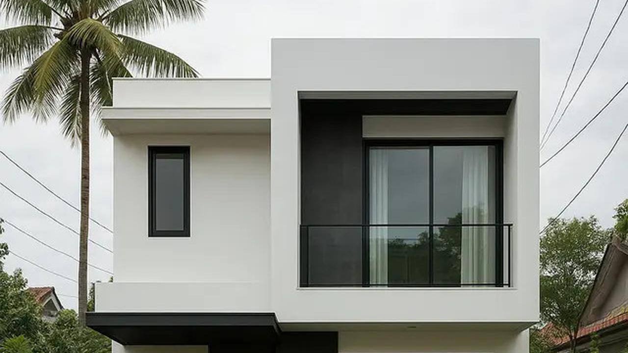 7 Tren Model Rumah Minimalis 2 Lantai di Lahan Terbatas, Tetap Nyaman Meski Tak Luas