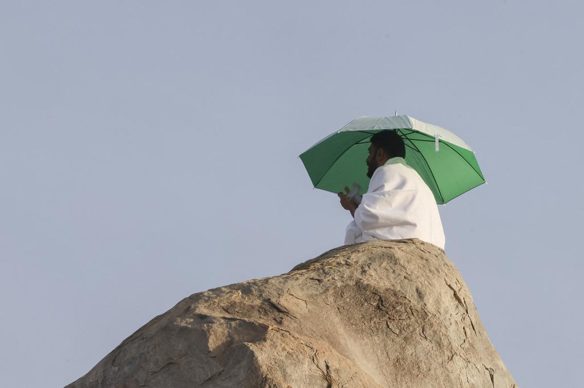 Jutaan jemaah haji mulai padati Jabal Rahmah