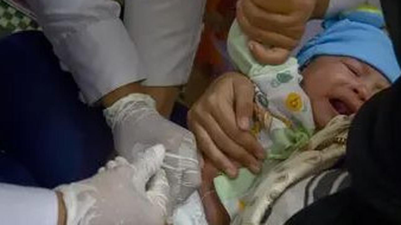 Capaian Polio di 3 Wilayah di Hari Pertama Sub PIN, Jatim Tembus Sejuta