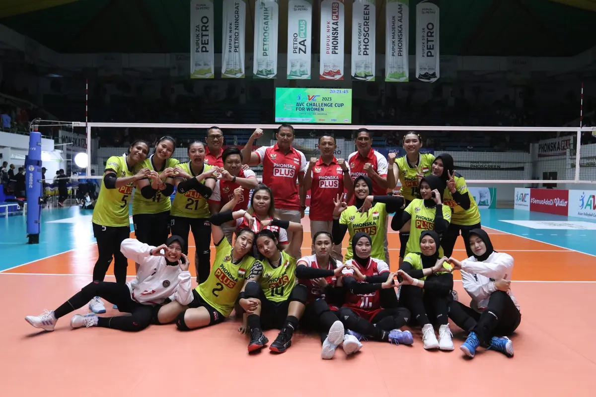 AVC Challenge Cup 2023 - Timnas Voli Putri Indonesia