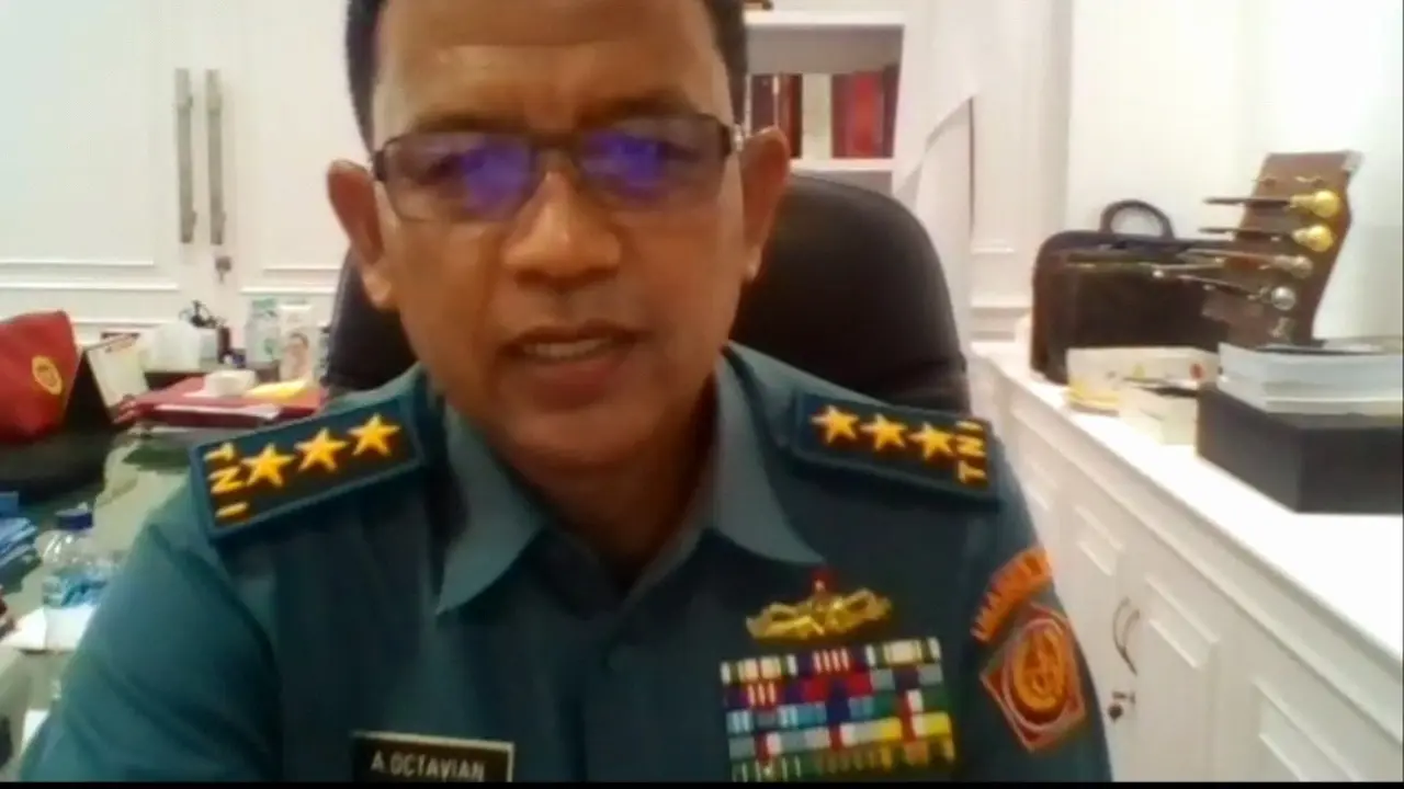 Rektor Universitas Pertahanan (Unhan) Indonesia, Laksamana Madya TNI Amarulla Octavian.