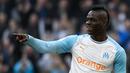 Balotelli juga mempunyai julukan Super Mario yang diambil dari karakter kartun Mario Bros yang terkenal di tahun 90an. Kini Super Mario tengah bersinar dengan klub barunya, Marseille. (AFP/Christophe Simon)