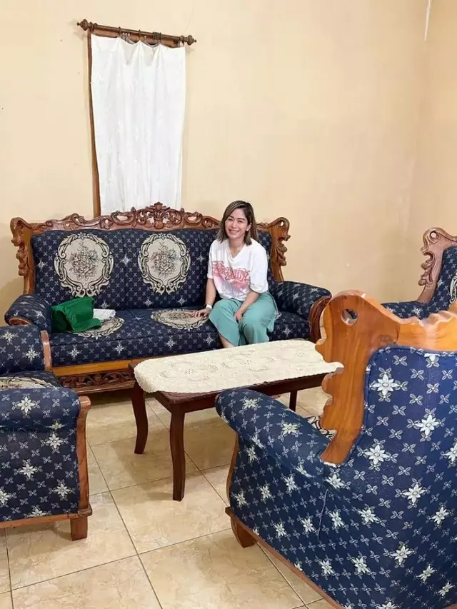 Farida Nurhan dan kediamannya (Instagram/farida.nurhan)