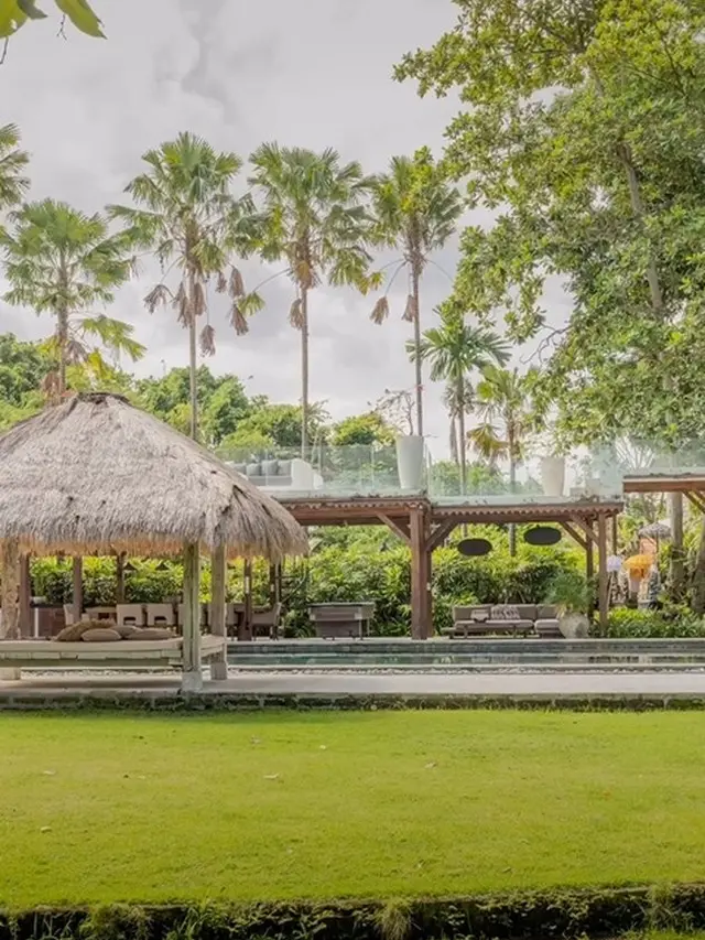 Potret rumah Indah Kalalo di Bali yang kini dijual (Sumber: Instagram/@indahkalalo)