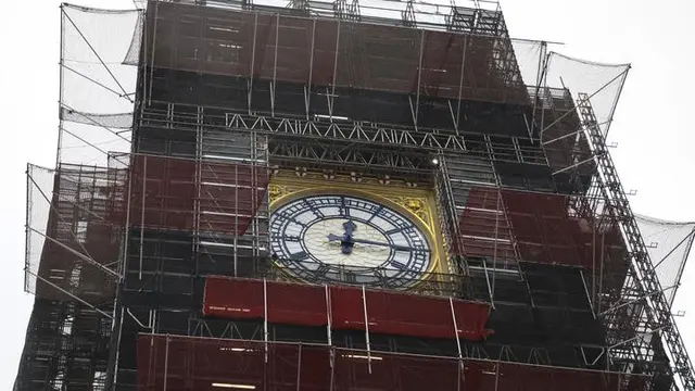 Menara jam Big Ben. (AFP)