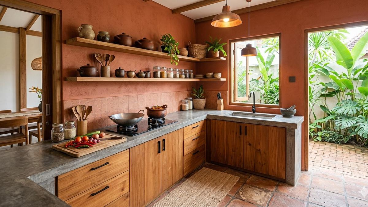 7 Warna Cat Dapur yang Bikin Noda Minyak Tidak Terlalu Kelihatan