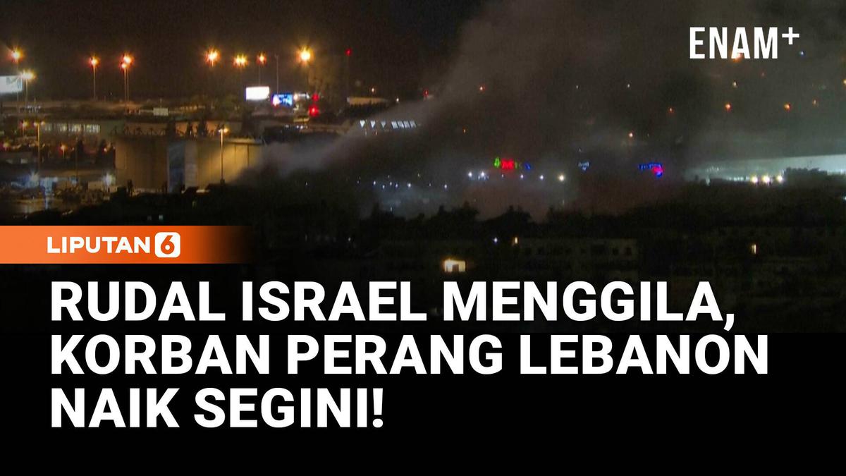 Serangan Israel Makin Menggila, 1.116 Orang Tewas di Lebanon