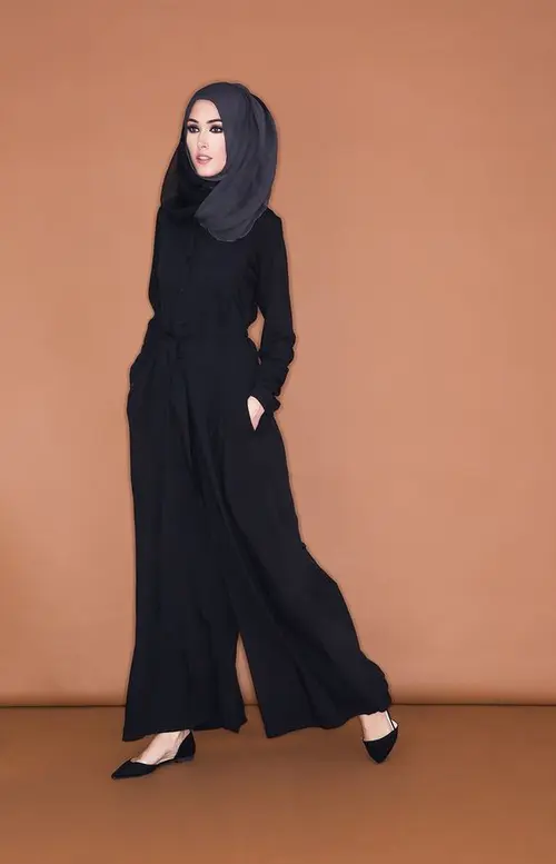 Ootd jumpsuit outlet hijab