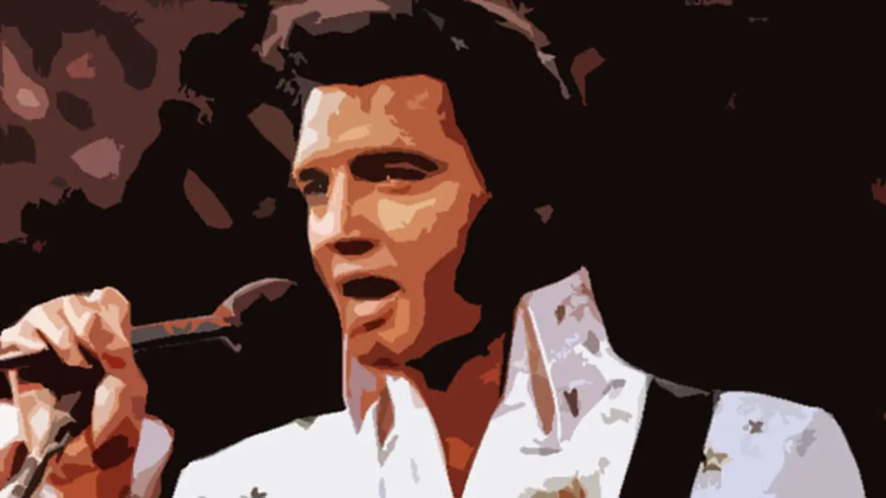 Ilustrasi Elvis Presley