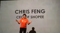 Chris Feng, CEO Shopee. (Jeko Iqbal Reza/Liputan6.com)