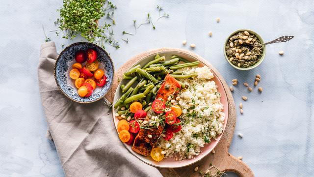 Ilustrasi makanan sehat