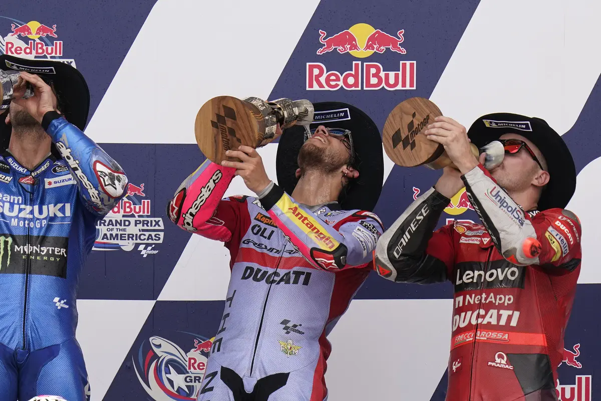 Foto: Enea Bastianini King of COTA di MotoGP Amerika 2022 dan Ikuti Jejak Valentino Rossi