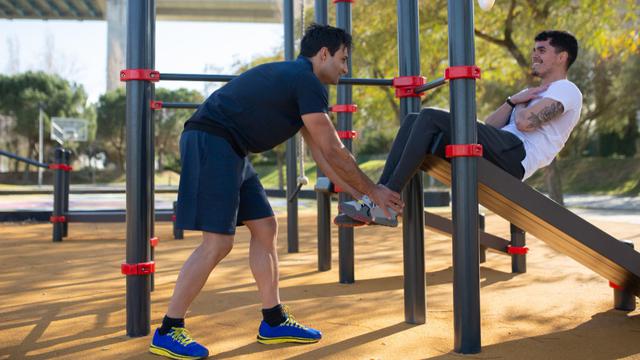 Ilustrasi olahraga sirkuit training