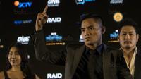 Atlet MMA asal Indonesia, Stefer Rahardian, saat jumpa pers jelang laga One Championship di Ballroom Hotel Fairmont, Jakarta, Kamis (18/1/2018). One Championship akan menggelar laga bertajuk Kings of Courage. (Bola.com/Vitalis Yogi Trisna)