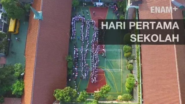 ENAM PLUS: Hari Pertama Sekolah di SDN Menteng