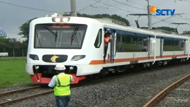 PT Railink telah uji coba rangkaian kereta tanpa penumpang dan lokomotif melintas di atas lokasi longsor dengan beberapa variasi kecepaatan