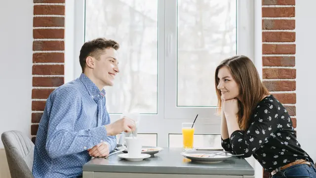 Couple Talking
