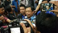 Ketua DPP Partai Demokrat Herman Khaeron mengaku banyak kader yang bertanya dan bingung atas sikap Nashrudin Azis di Pilpres 2019. Foto (Liputan6.com / Panji Prayitno)