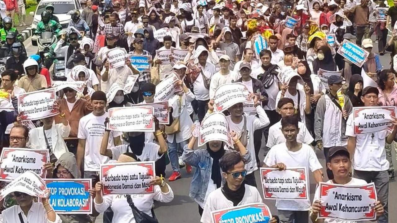 Gelar Aksi Damai, Ini Lima Tuntutan Massa Gerakan Rakyat