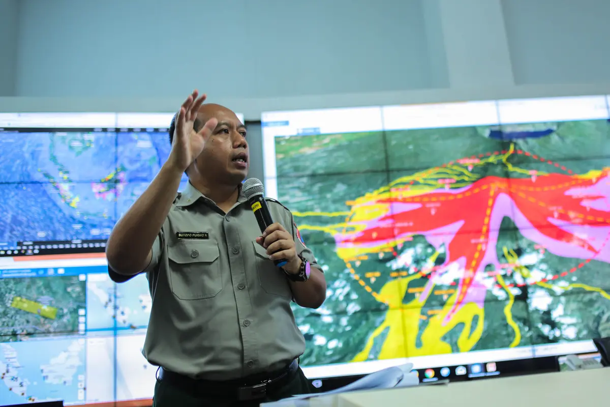 Hoax Tentang Letusan Gunung Agung, Ini Penjelasan BNPB