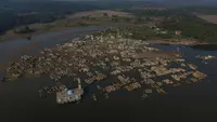 Menelusuri Lebih Dekat Jejak Kampung Somang Saat Kemarau