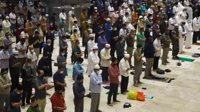 Pembatasan Jumlah Jemaah di Masjid Istiqlal