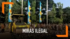 Pemerintah Provinsi DKI Jakarta memusnahkan 18.174 botol minuman keras (miras) tanpa izin hasil operasi penertiban sejak bulan Juli hingga Desember 2018 dan Januari hingga April 2019.