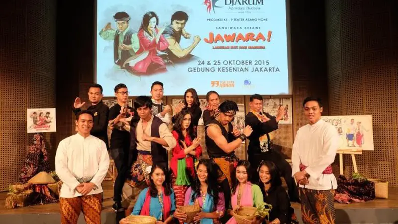 Teater AbNon Jakarta Angkat Silat Betawi ke Pentas  