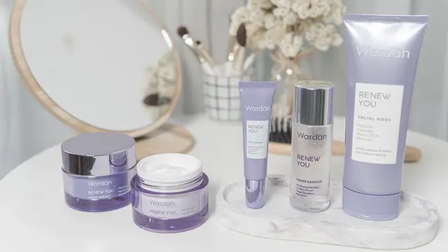 Review Wardah Renew You Series: Perawatan Wajah Cegah Kerutan dan Garis Halus, Bikin Kulit Glowing Alami